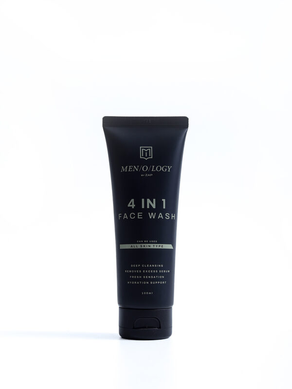 MEN/O/LOGY by ZAP 4 In 1 Face Wash